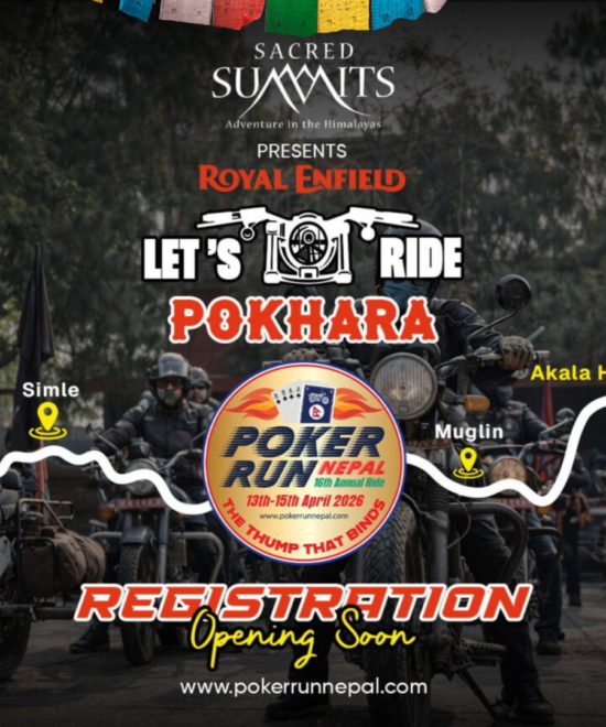 Poker Run Bike Ride Nepal